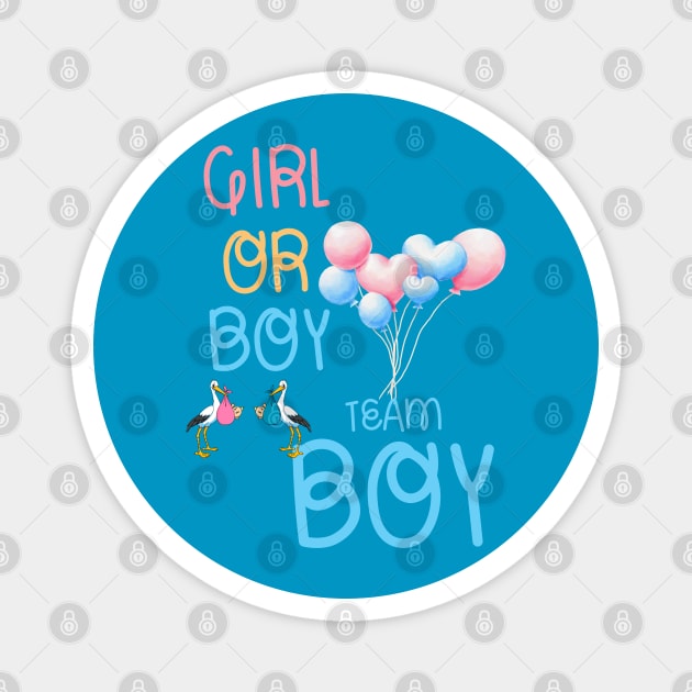 Boy or girl Magnet by Lili's Designs